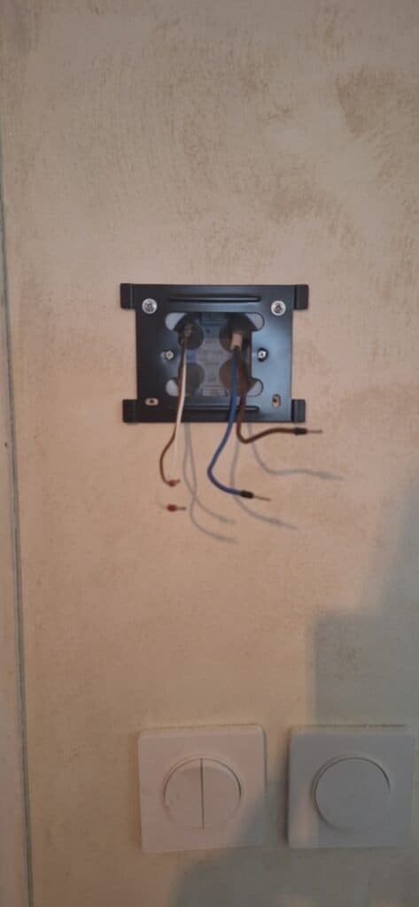 Installation d'un visiophone